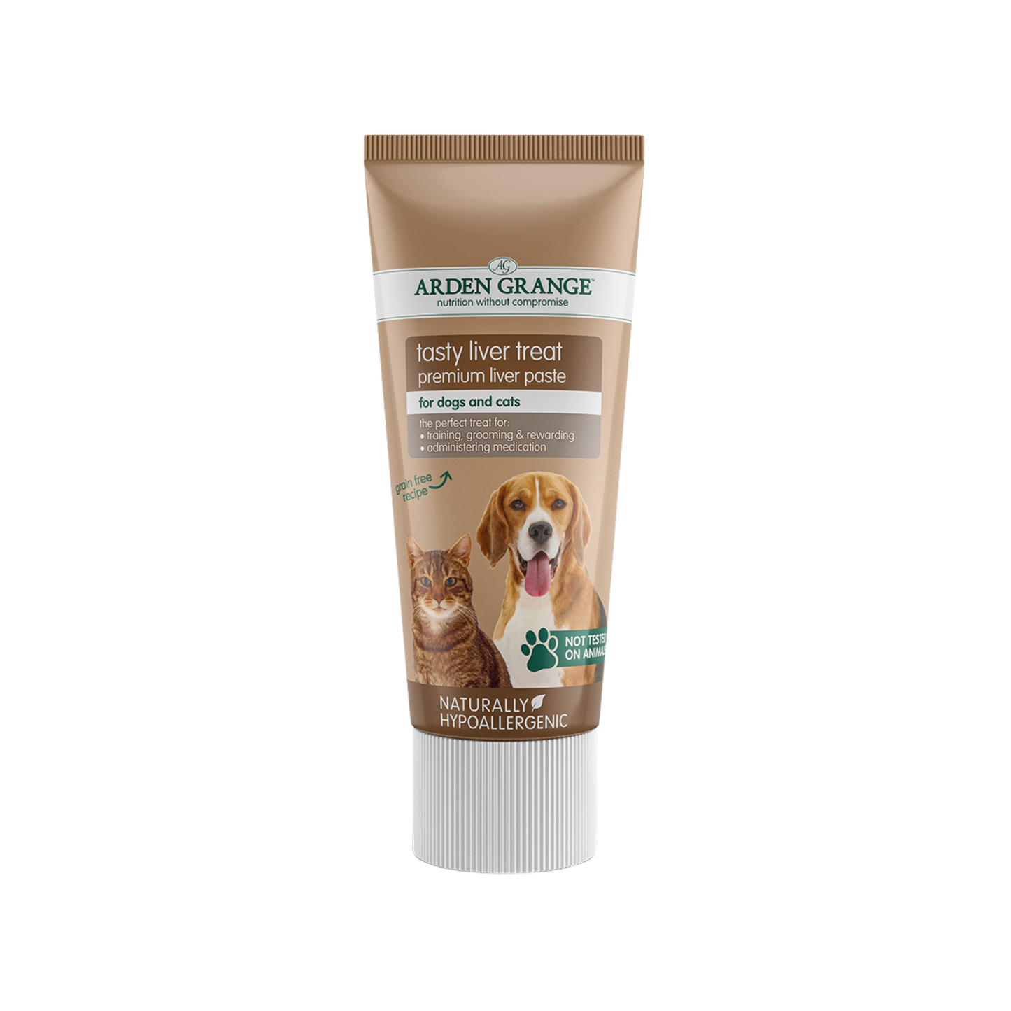 Arden Grange Paste For Dogs & Cats, Available in Liver, Salmon & Turkey 75g