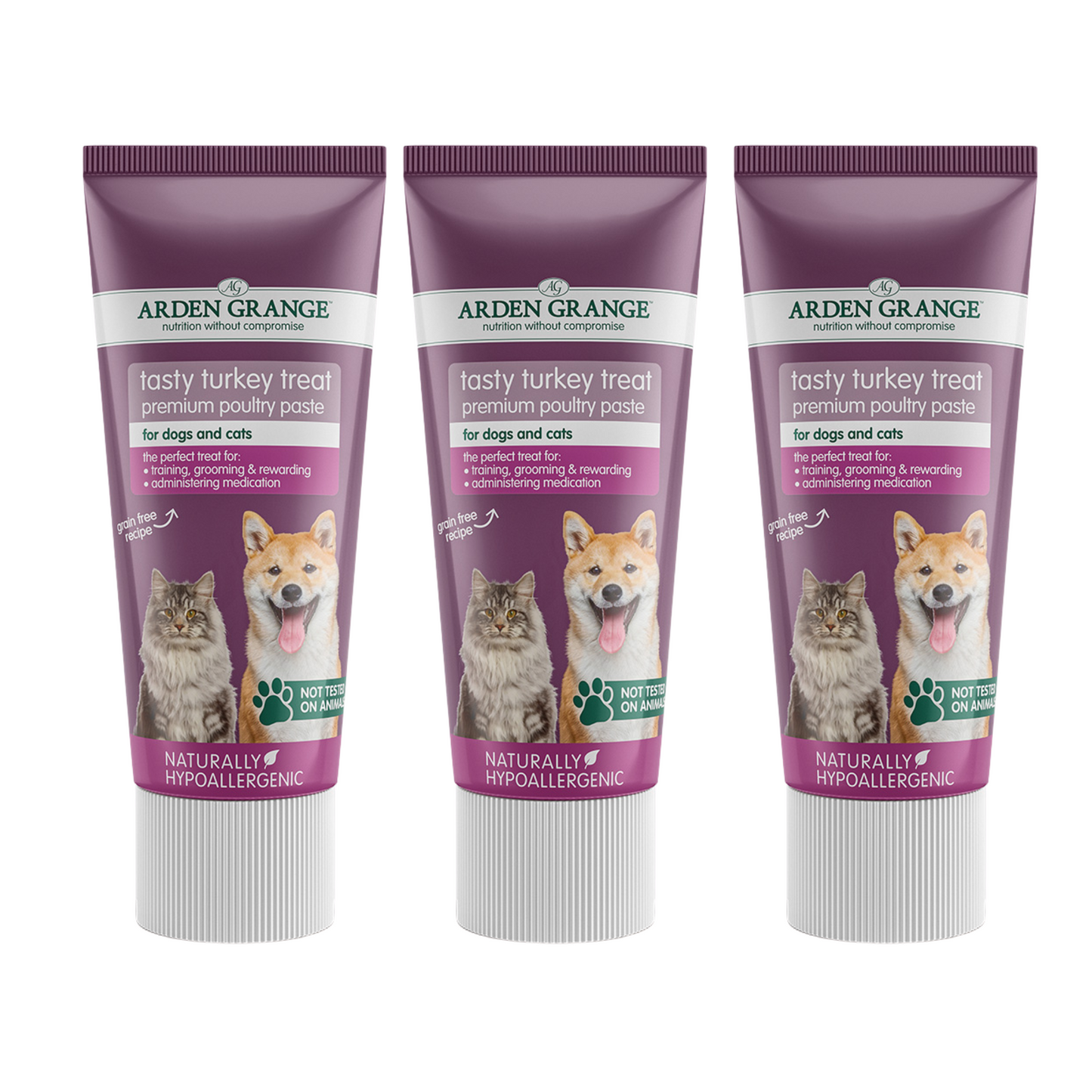 Arden Grange Paste For Dogs & Cats, Available in Liver, Salmon & Turkey 75g